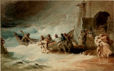 Launching the Lifeboat by Luke Clennell